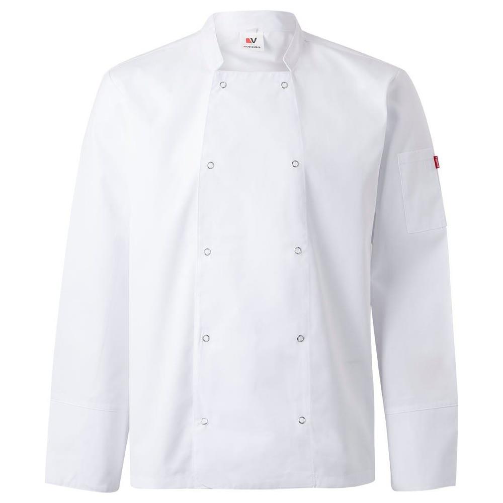 giacca velilla da chef con automatici maniche cod 405206 bianco 44