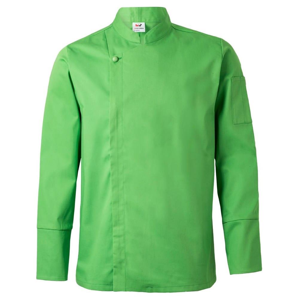 giacca velilla da chef con zip cod 405202tc chartreuse 46