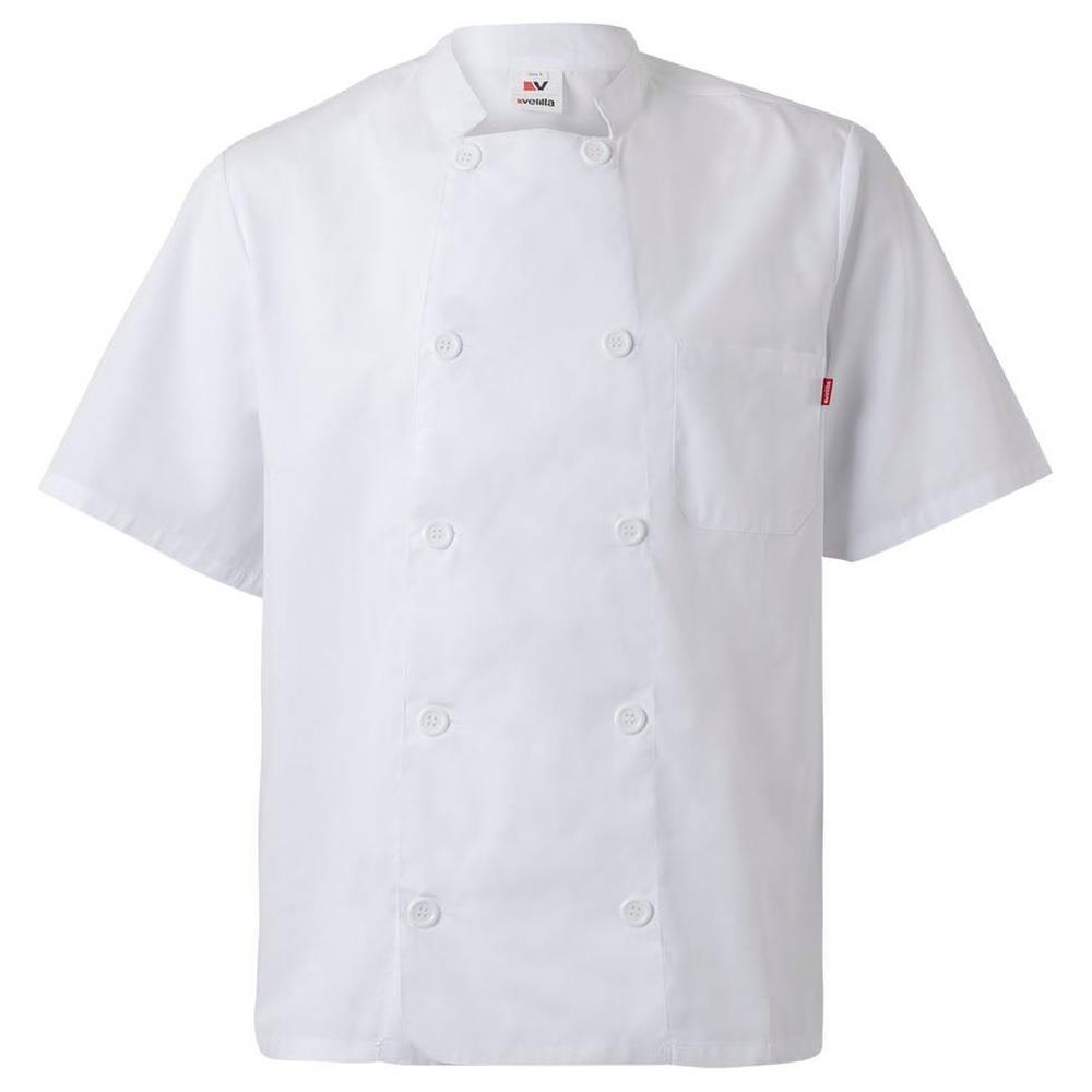 giacca velilla da chef maniche corta cod 405201 bianco xs