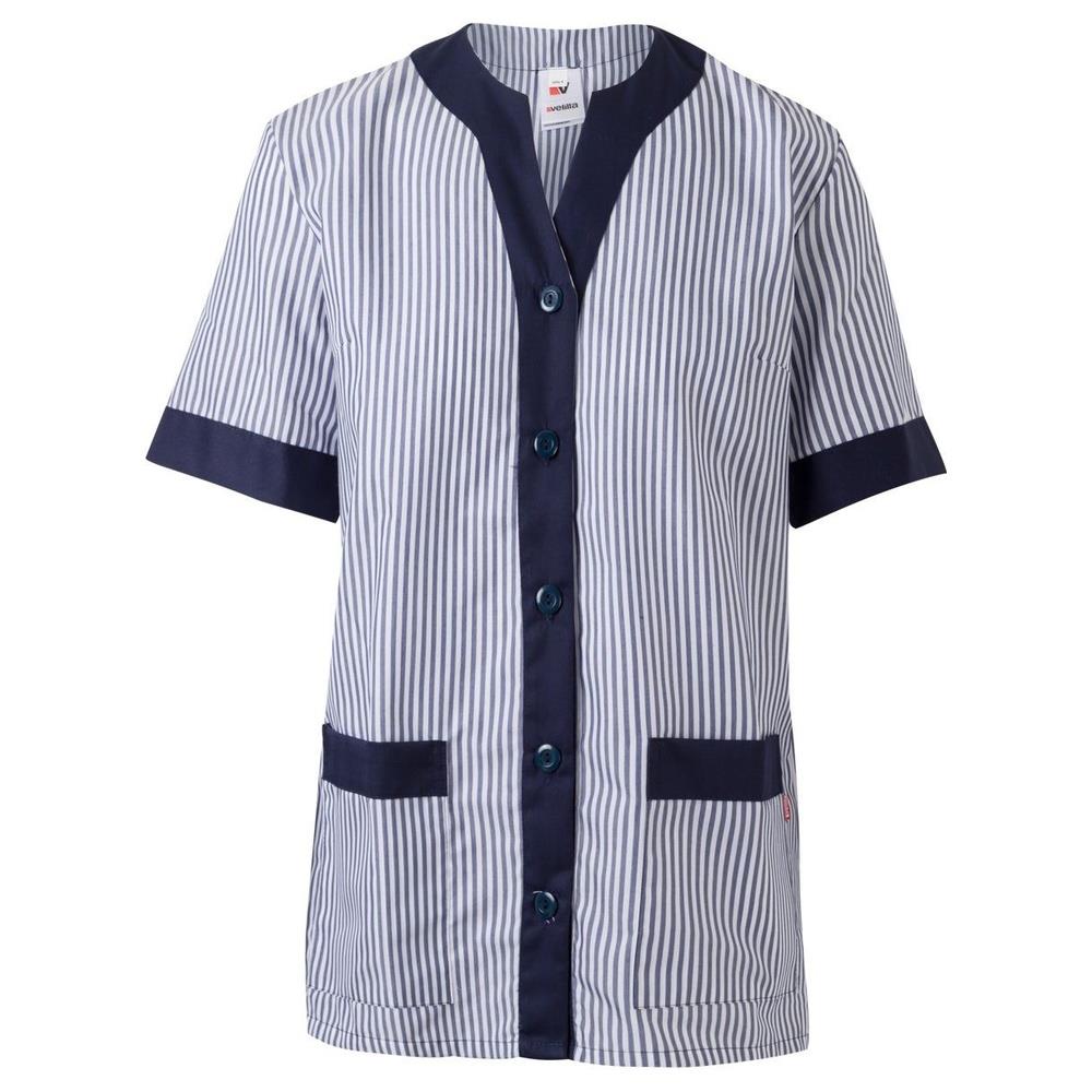 giacca velilla gessata maniche corta donna cod 579