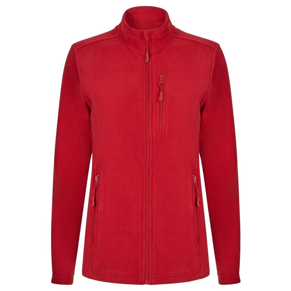 giacca velilla in pile donna cod 201502w rosso xs