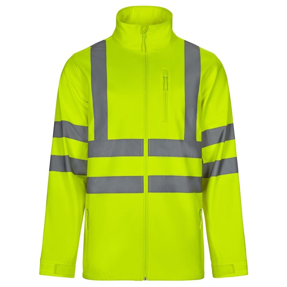 giacca velilla softshell cod 306005 giallo fluo s
