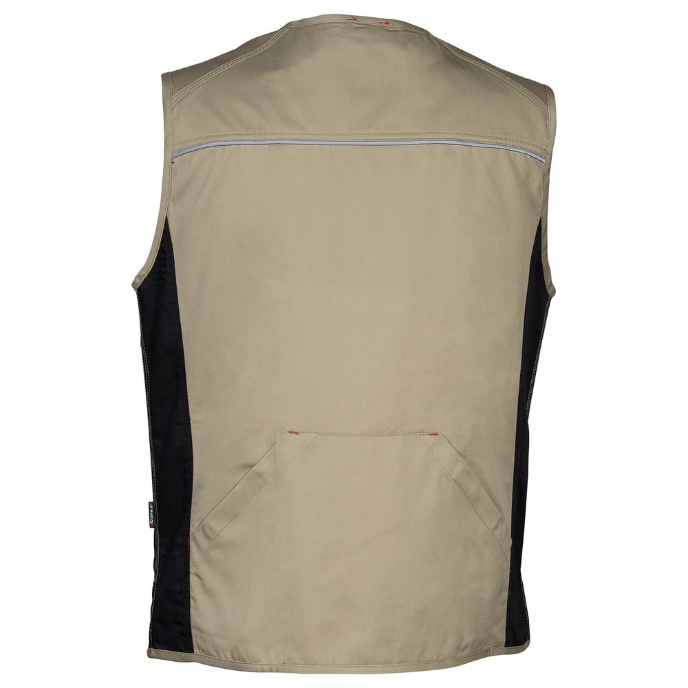 gilet cofra expert v016 corda/nero 44