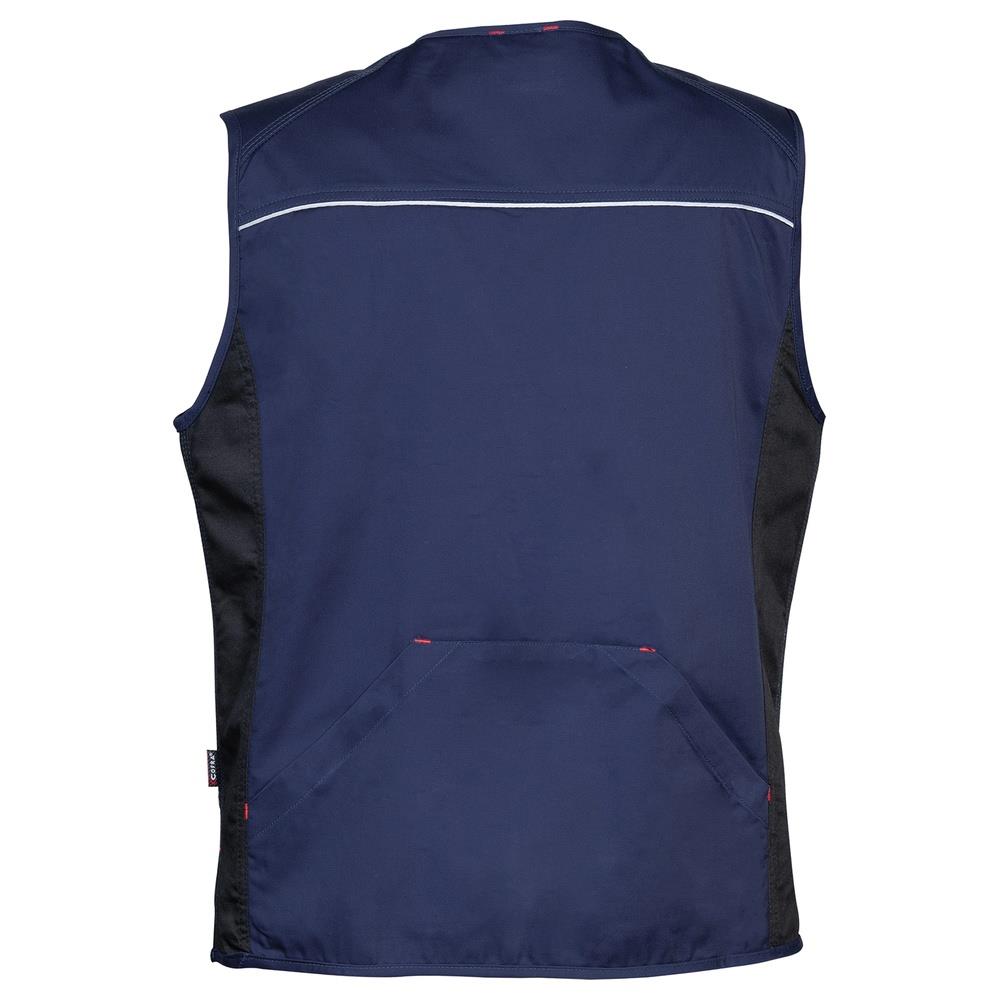 gilet cofra expert v016 navy/nero 44