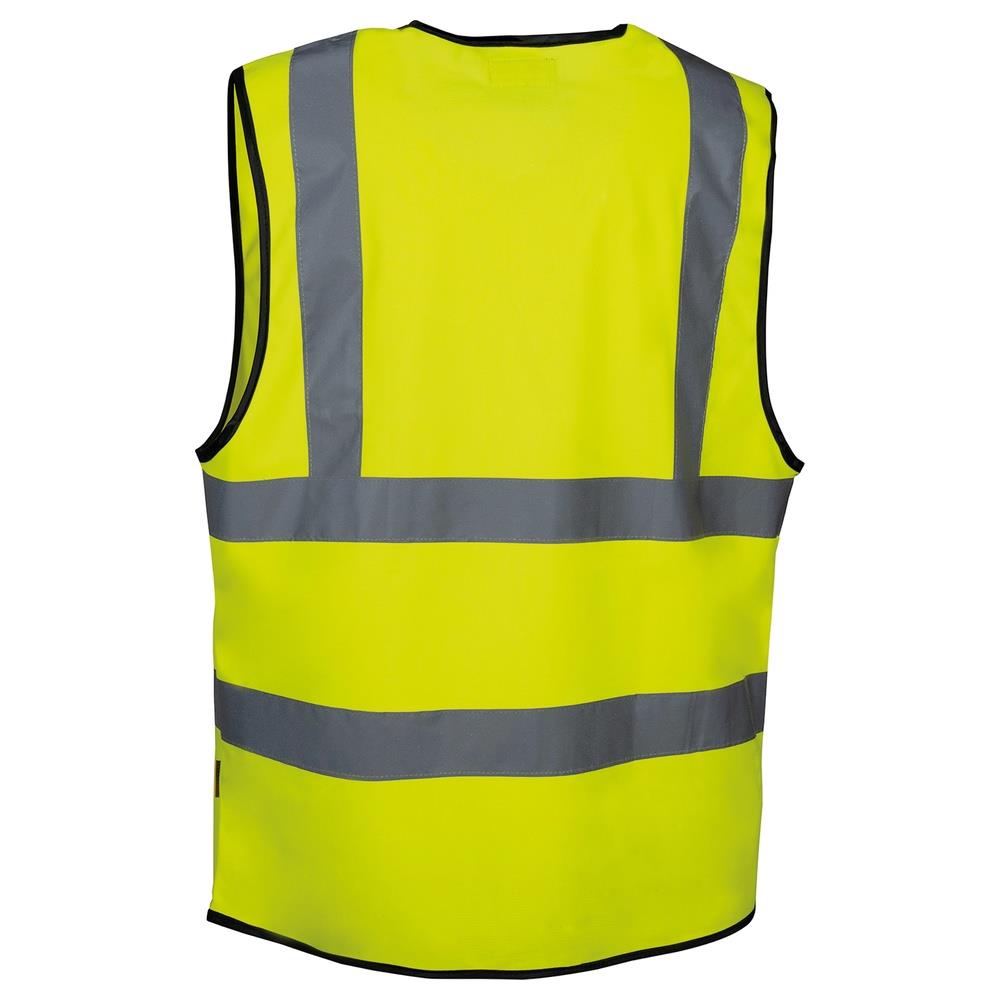 gilet cofra new driver v073 giallo fluo s