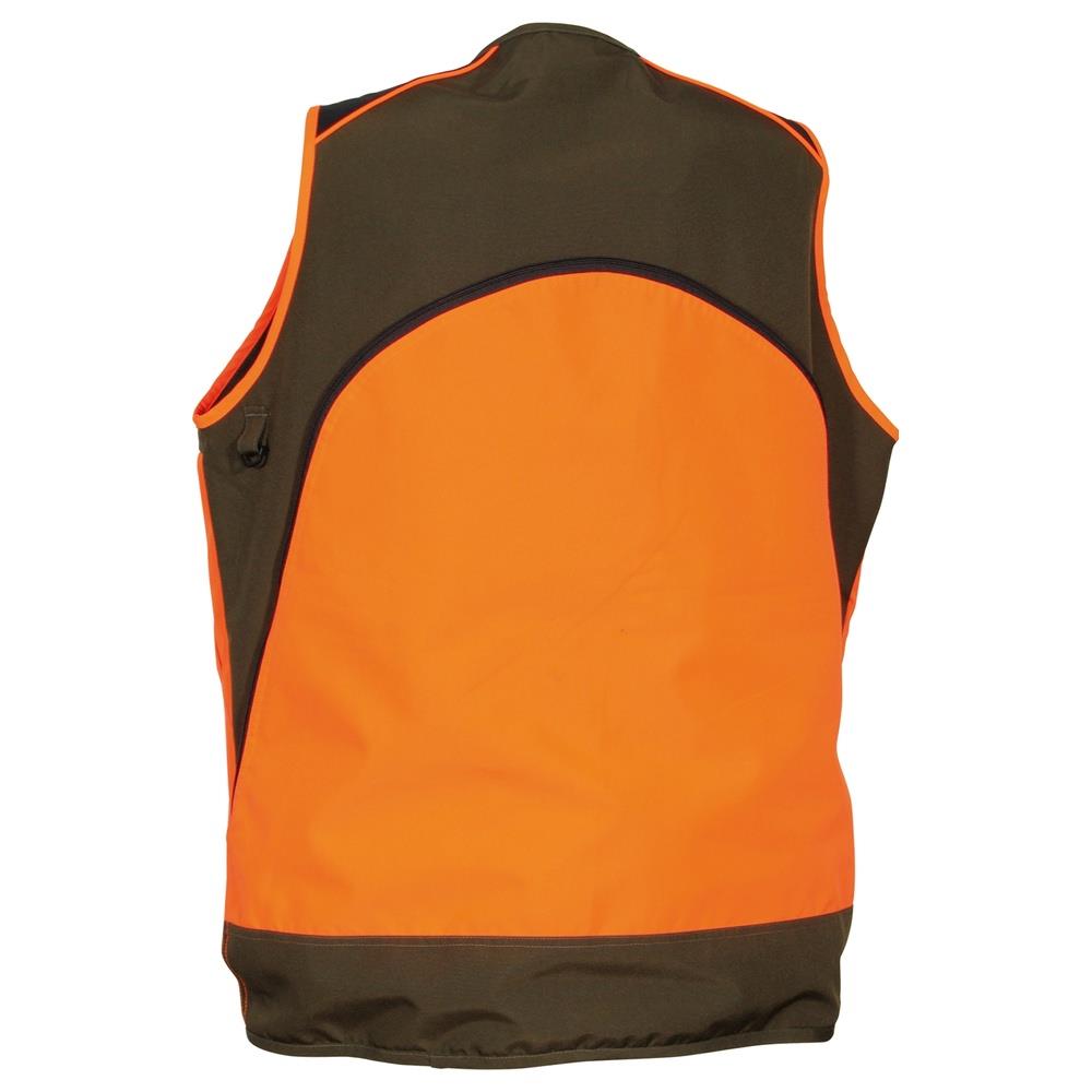 gilet cofra zivat v542 fango/arancio s