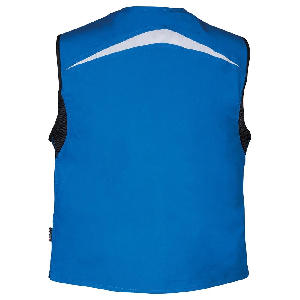 gilet cofra zurich v055 azzurro/nero 44