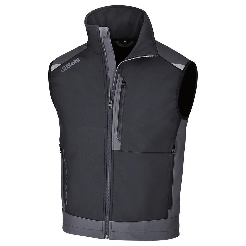 gilet da lavoro softshell in graphene beta 7647gg