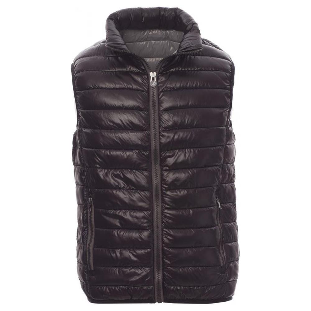 gilet imbottito payper casual nero/grigio s