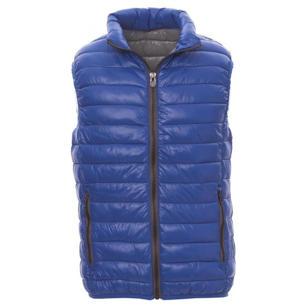 gilet imbottito payper casual royal/grigio s