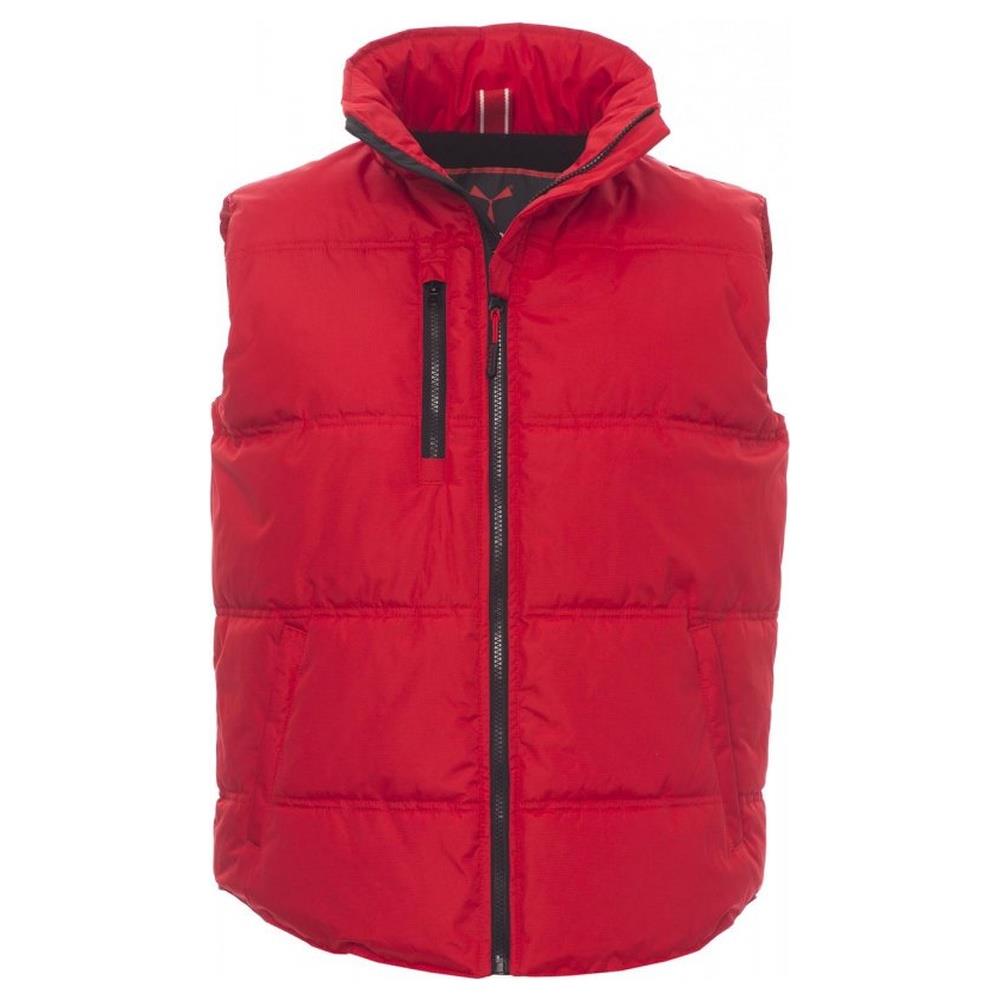 gilet imbottito payper daytona rosso/nero xs