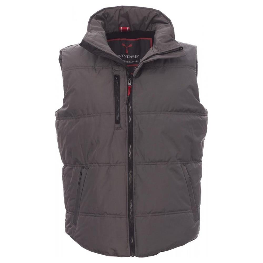 gilet imbottito payper daytona smoke/nero xxs