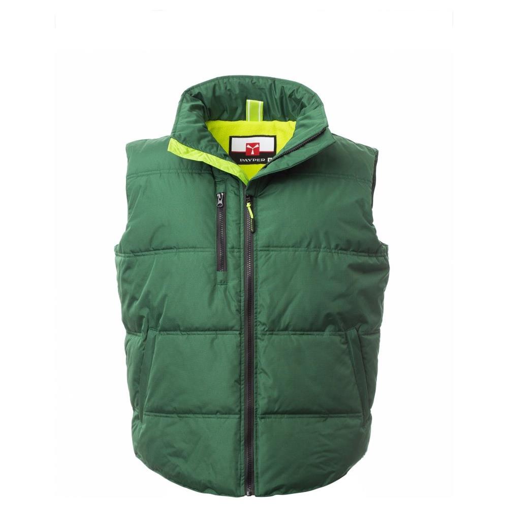 gilet imbottito payper daytona verde/verde acido xs