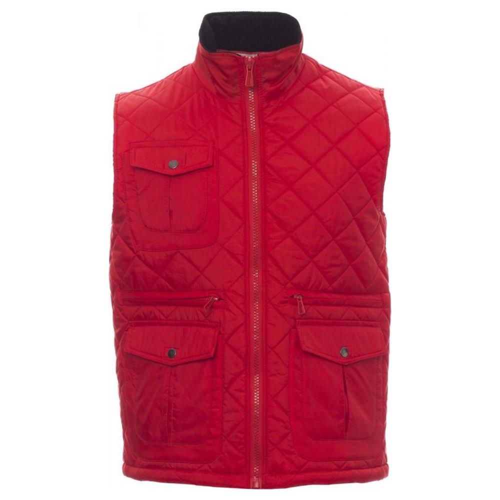 gilet imbottito payper gate rosso s