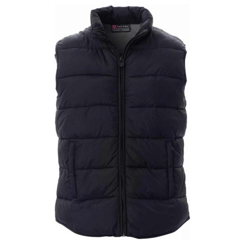 gilet imbottito payper memory nero/steel grey xs
