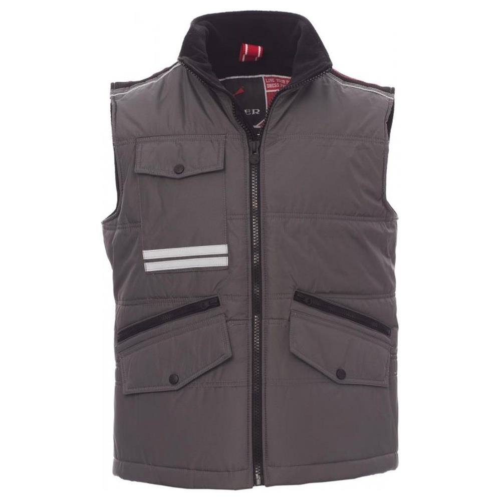 gilet imbottito payper mig 2.0 smoke/nero xs