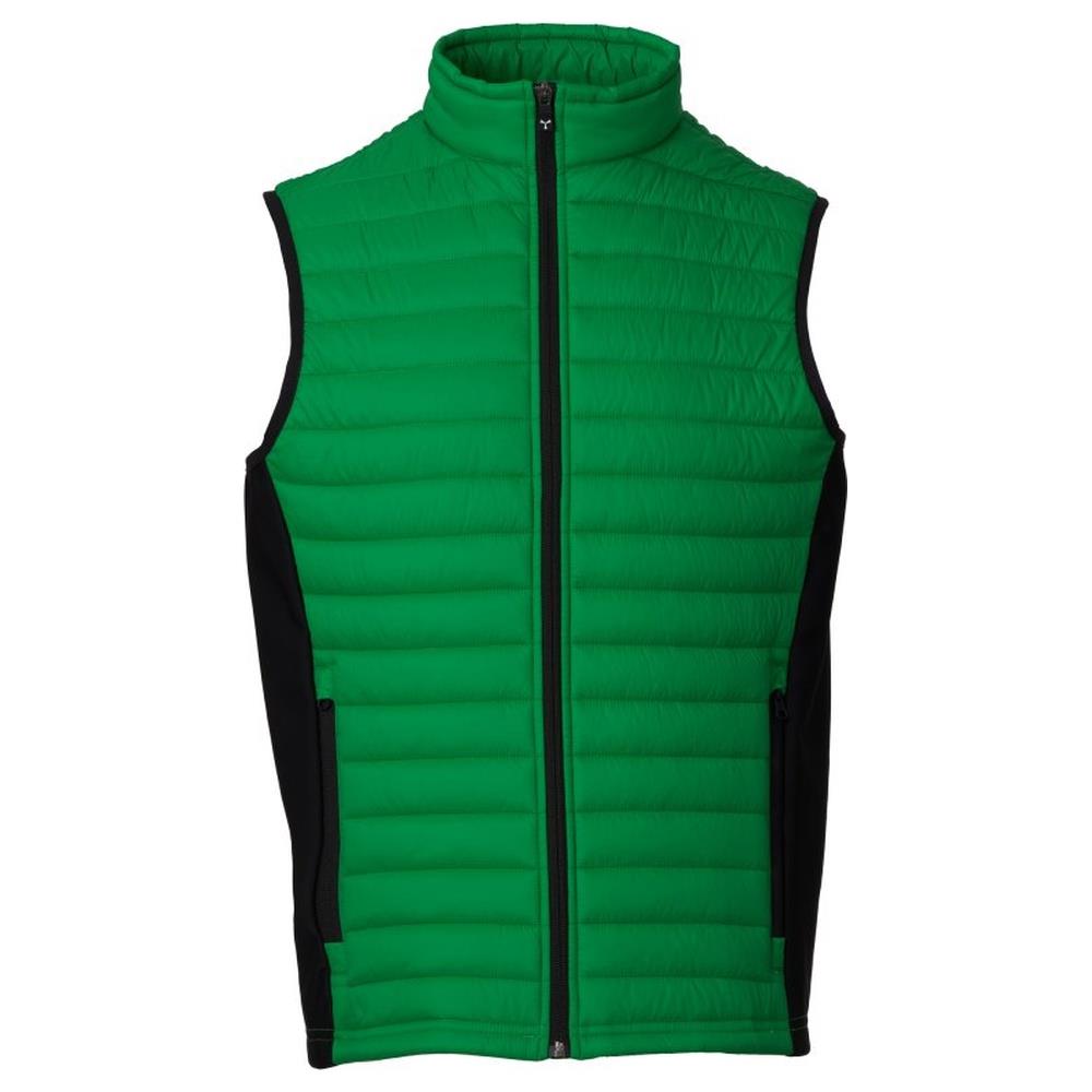 gilet imbottito payper subway jelly green/nero xxs