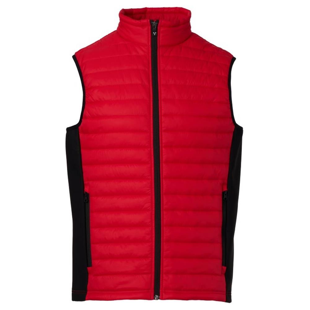 gilet imbottito payper subway rosso/nero xxs
