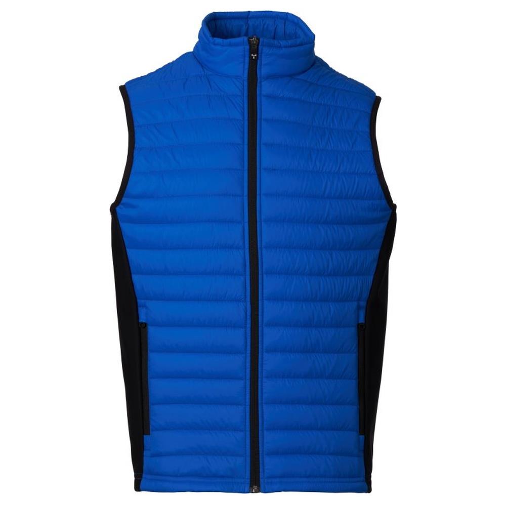 gilet imbottito payper subway royal/nero xxs
