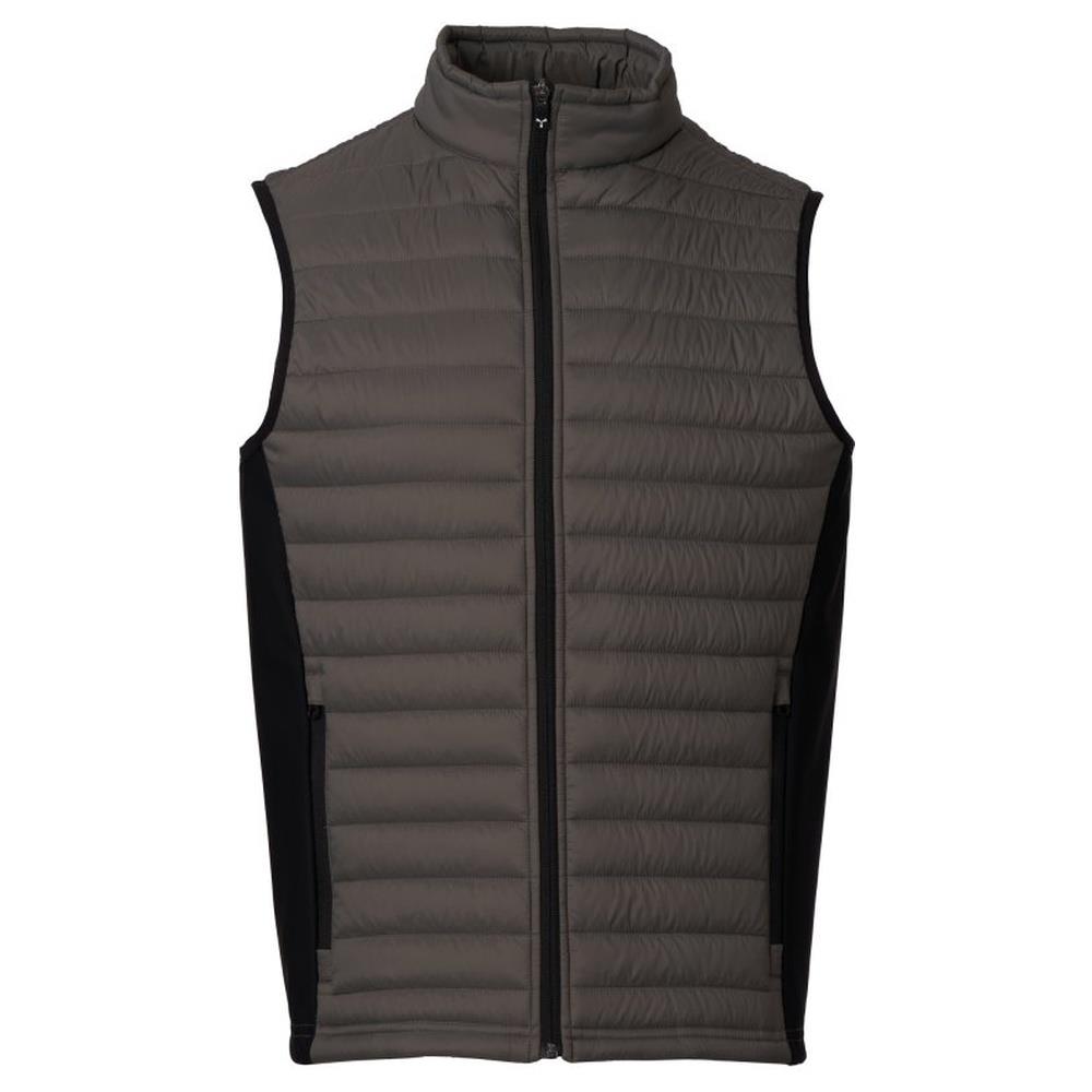 gilet imbottito payper subway smoke/nero xxs