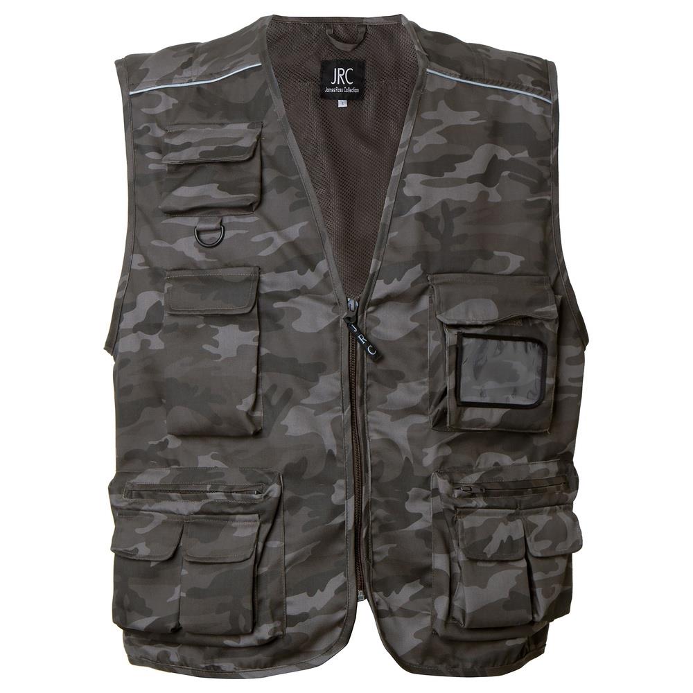 gilet jamesross new safari camouflage grey s