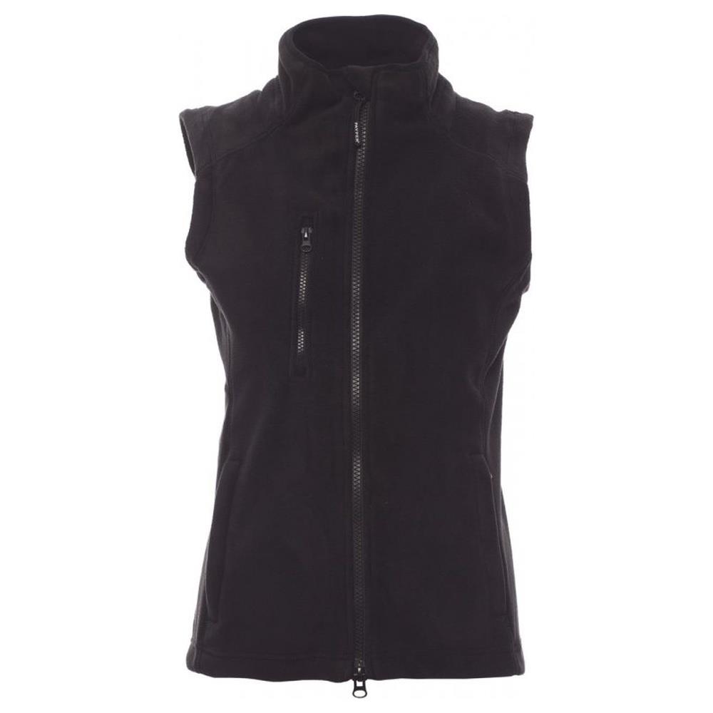 gilet pile zip intera payper easy+lady nero s