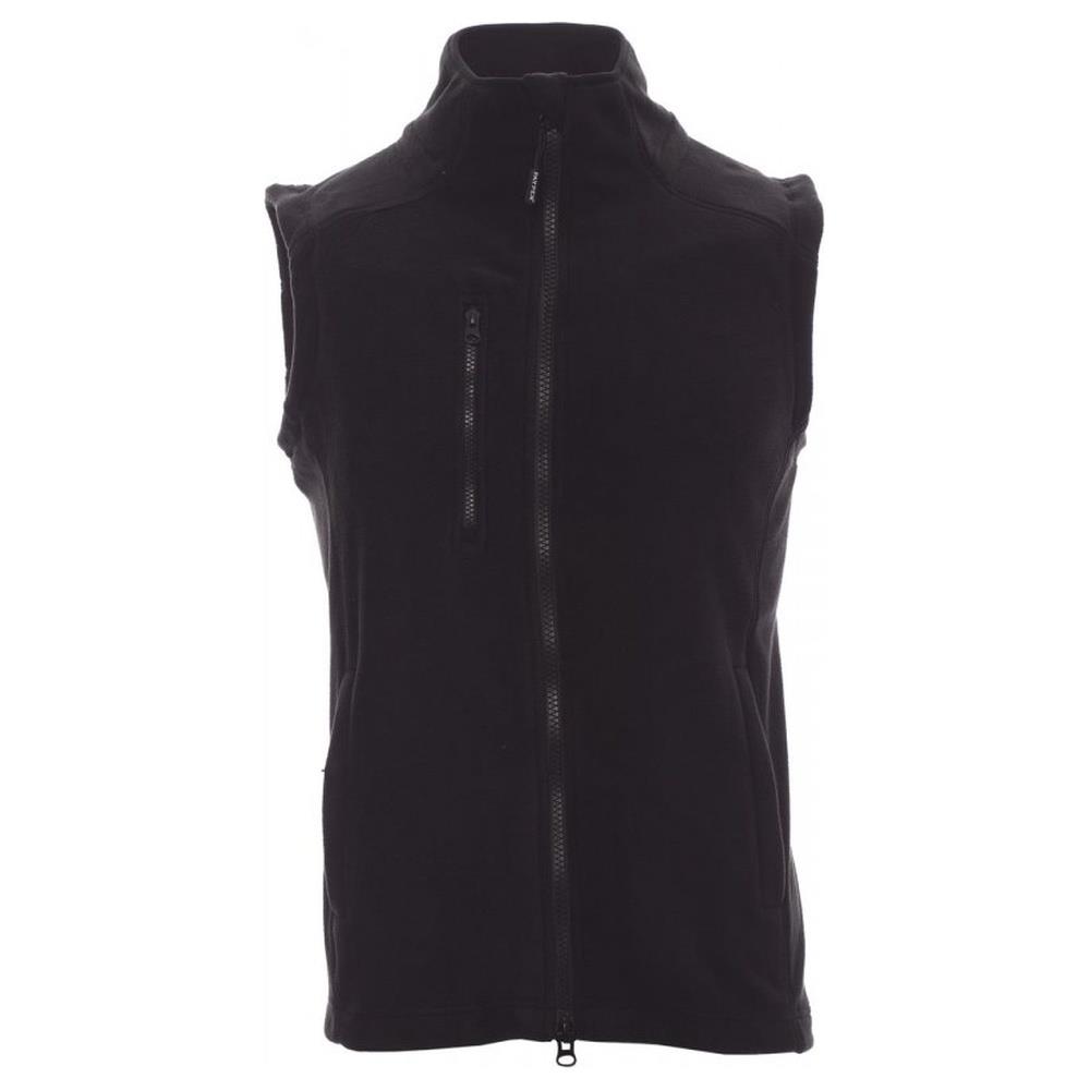 gilet pile zip intera payper easy+ nero s