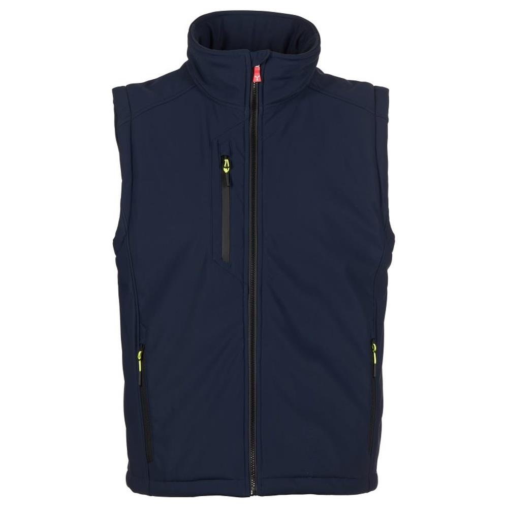 gilet softshell imbottito payper creek vest pad navy/royal xxs