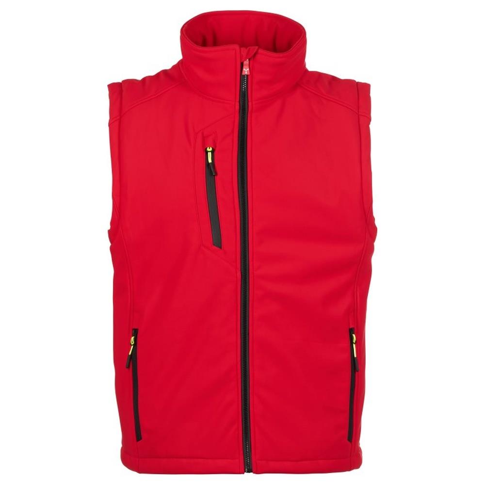 gilet softshell imbottito payper creek vest pad rosso/nero xxs