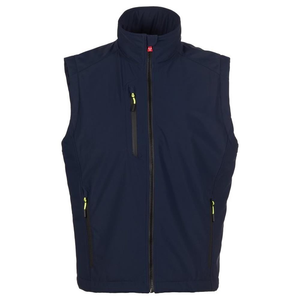 gilet softshell imbottito payper creek vest ultralite pad navy/nero xxs