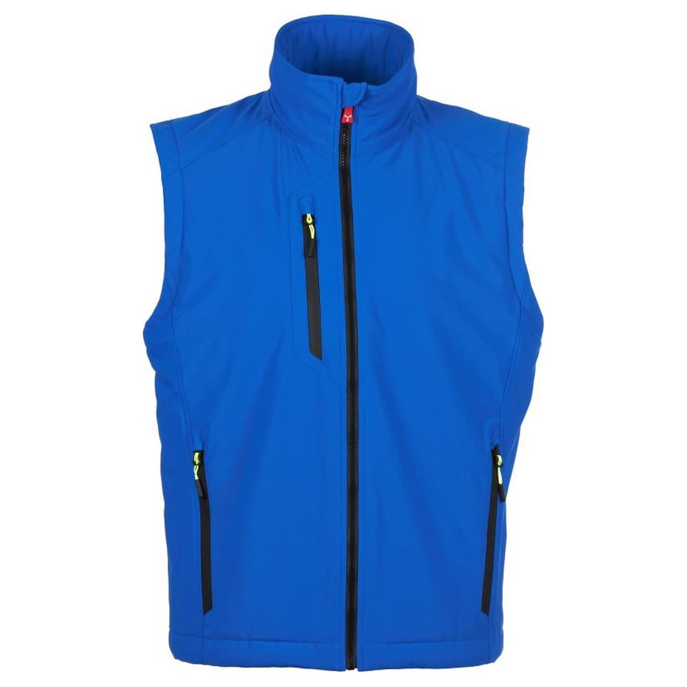 gilet softshell imbottito payper creek vest ultralite pad royal/navy xxs
