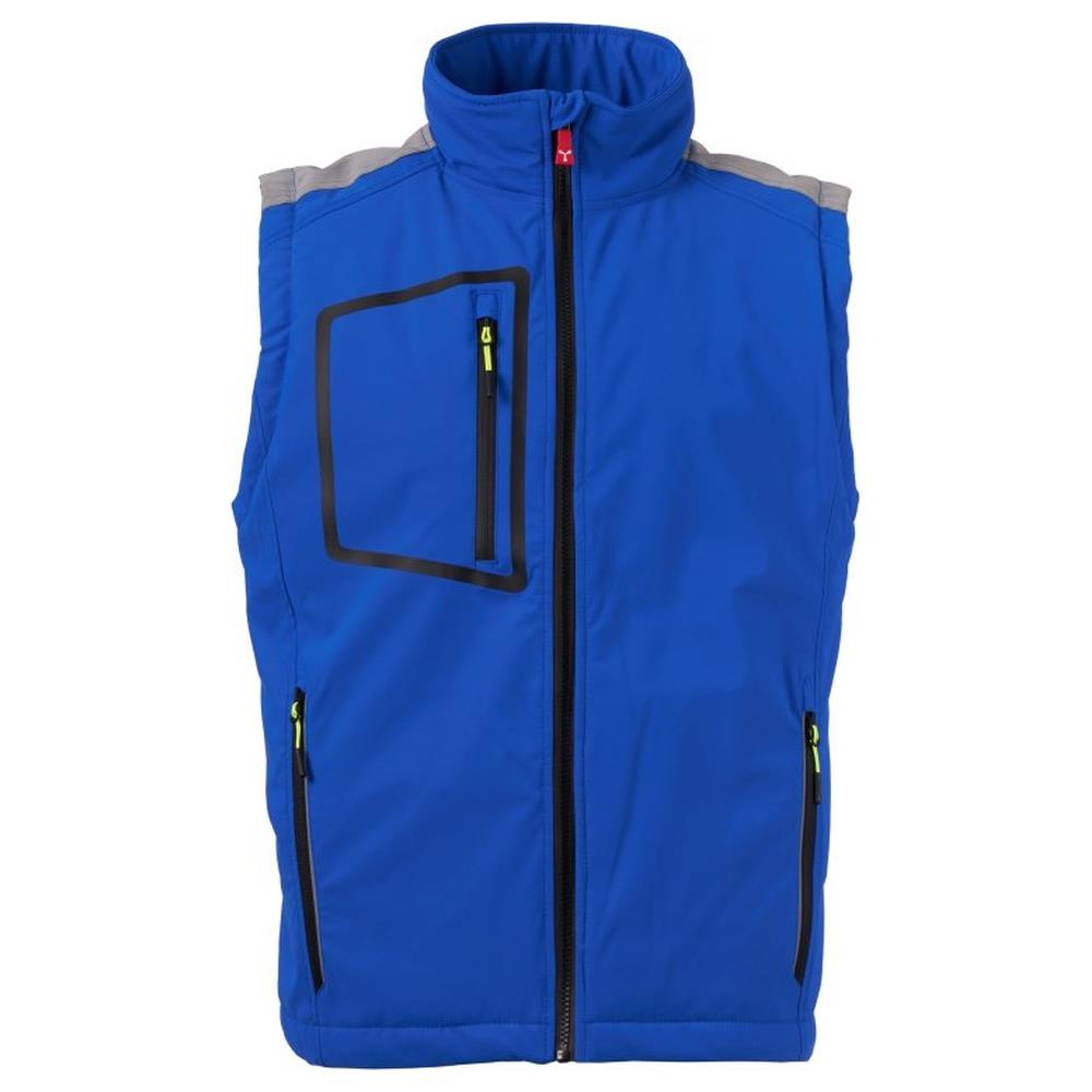 gilet softshell imbottito payper stream vest lite pad royal/navy xxs