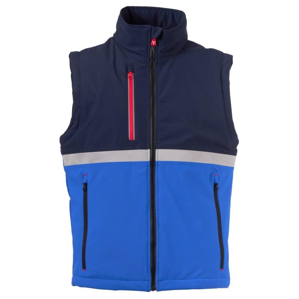 gilet softshell imbottito payper wise vest lite pad royal/navy xxs