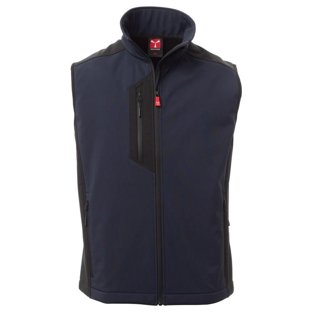 gilet softshell payper cork navy/nero xxs