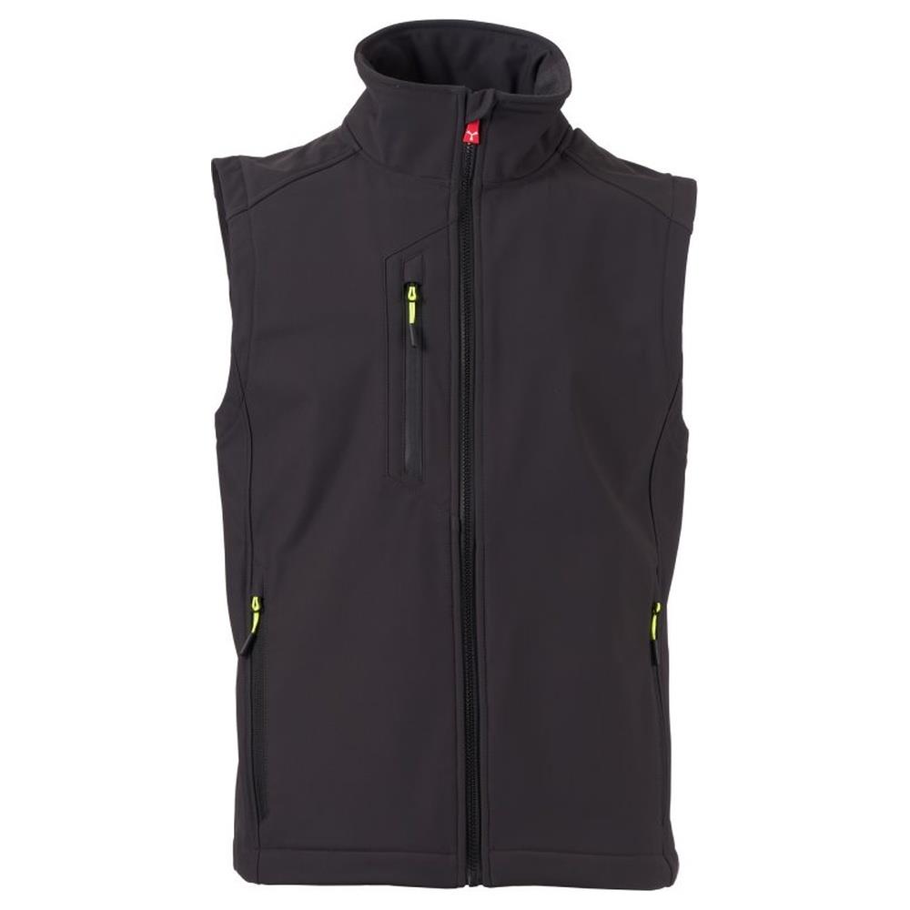 gilet softshell payper creek vest l.i.t. antracite xxs