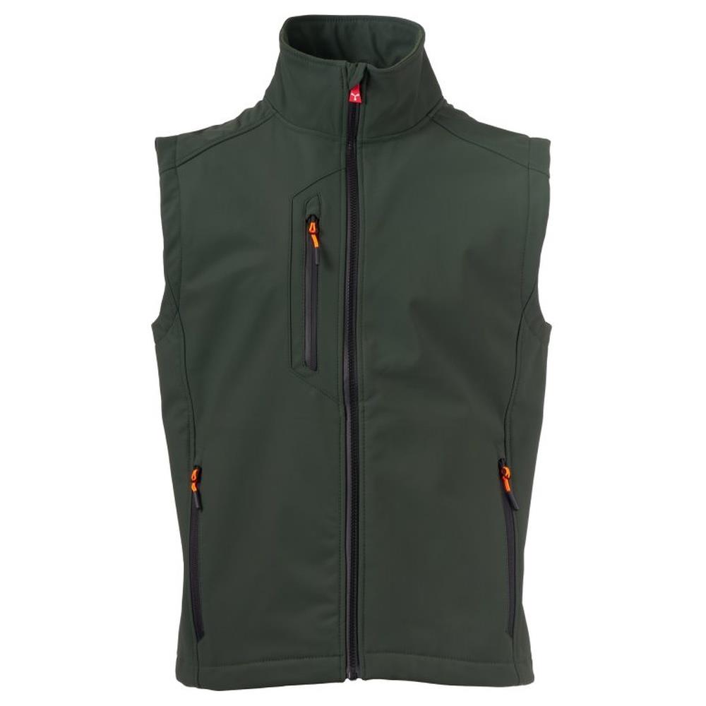 gilet softshell payper creek vest l.i.t. verde foresta xxs