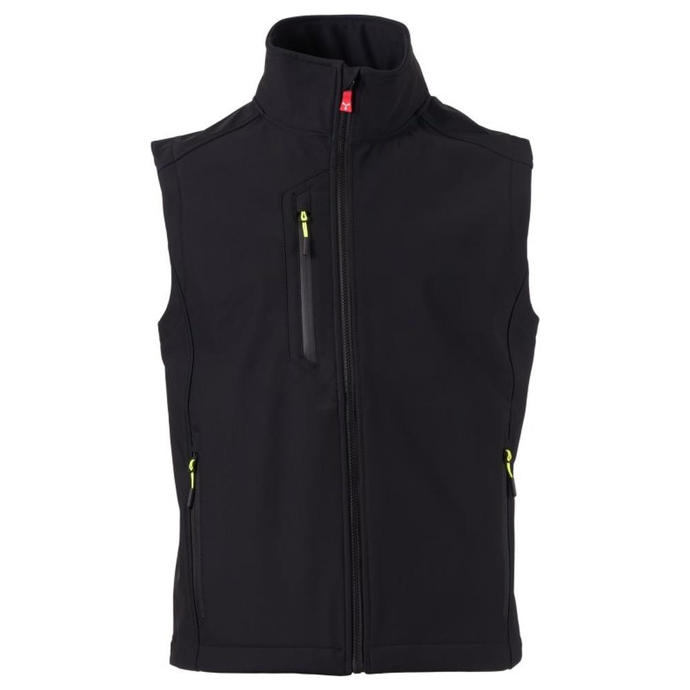 gilet softshell payper creek vest nero xxs