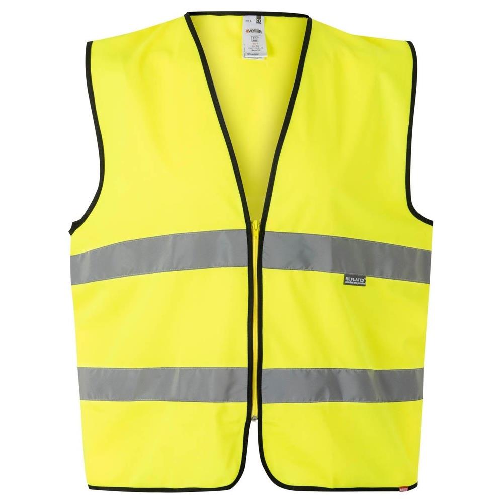 gilet velilla  cod 145 giallo fluo l