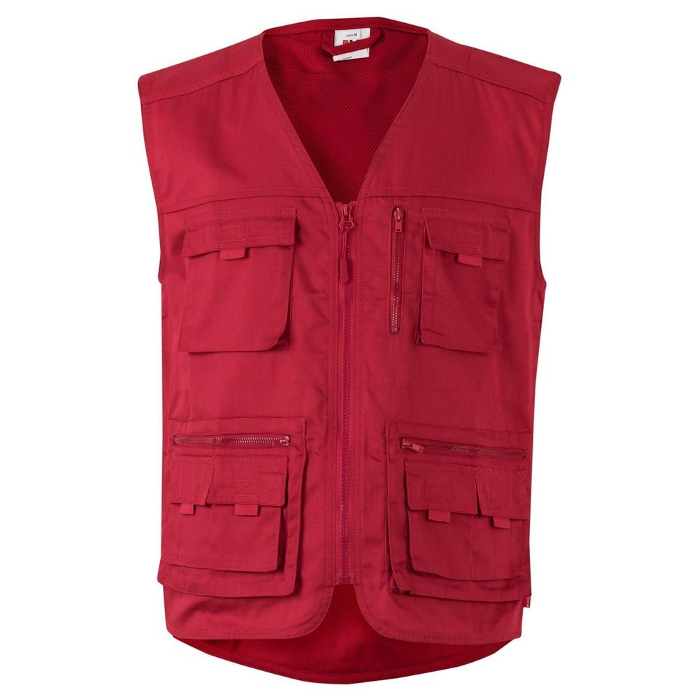 gilet velilla multitasche cod 105901 rosso s