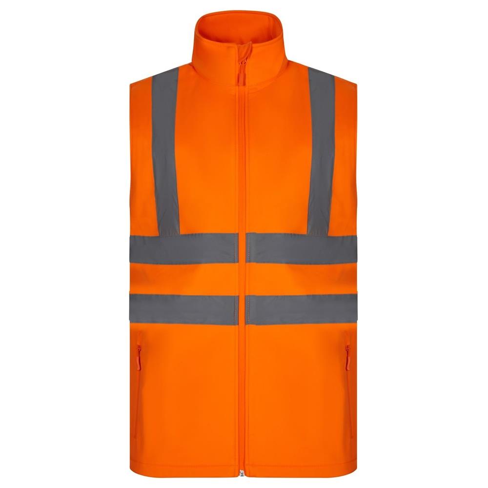 gilet velilla softshell cod 305905 arancio fluo s