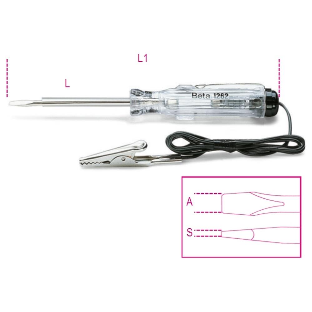 giravite provacircuito 6÷24v beta 1254