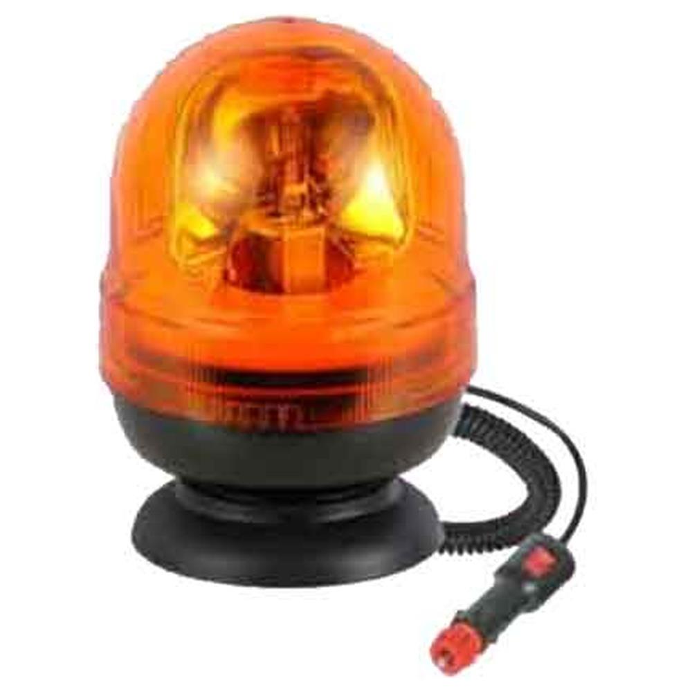 girofaro alogeno con base magnetica 12v - 55 watt