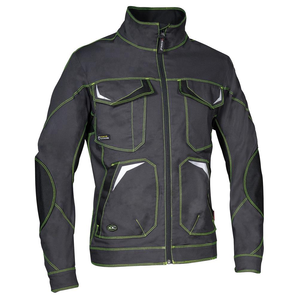 giubbino cofra abrantes v480 antr./nero/lime 44