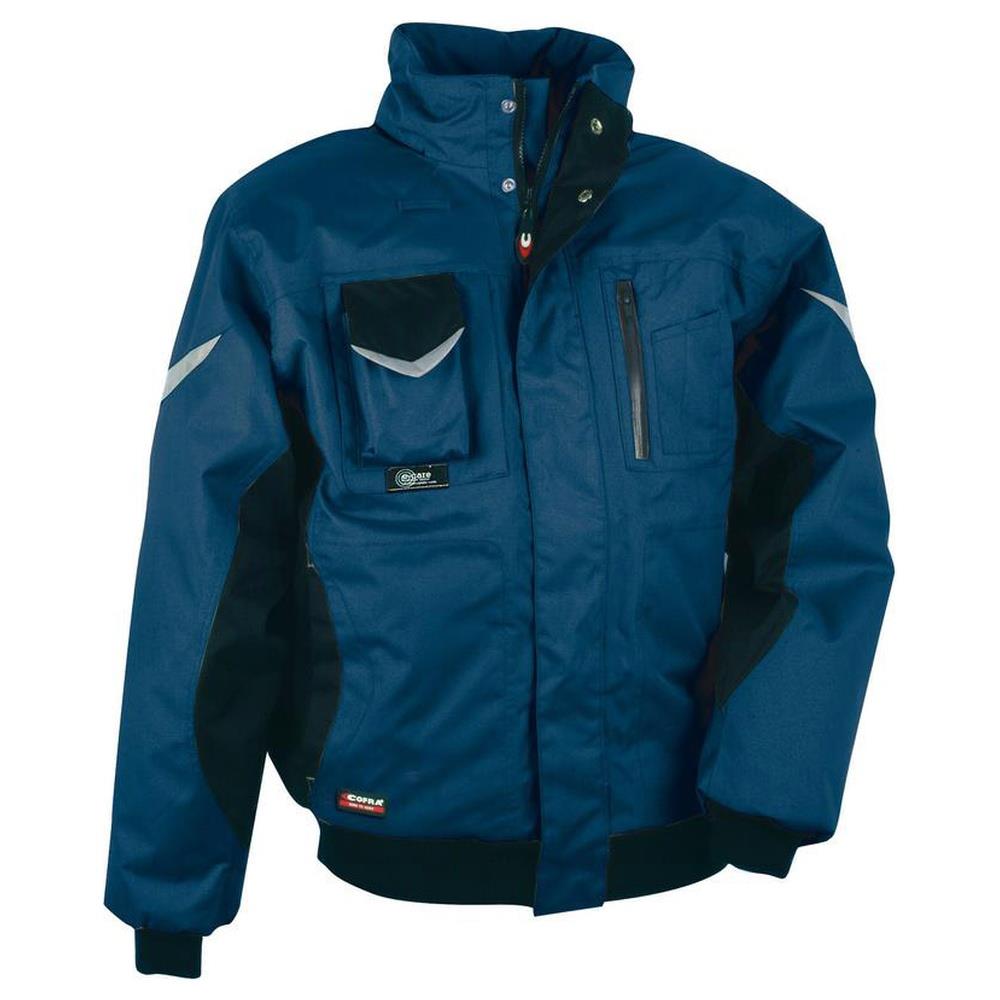 giubbino cofra iceberg v001-0 navy/nero 44