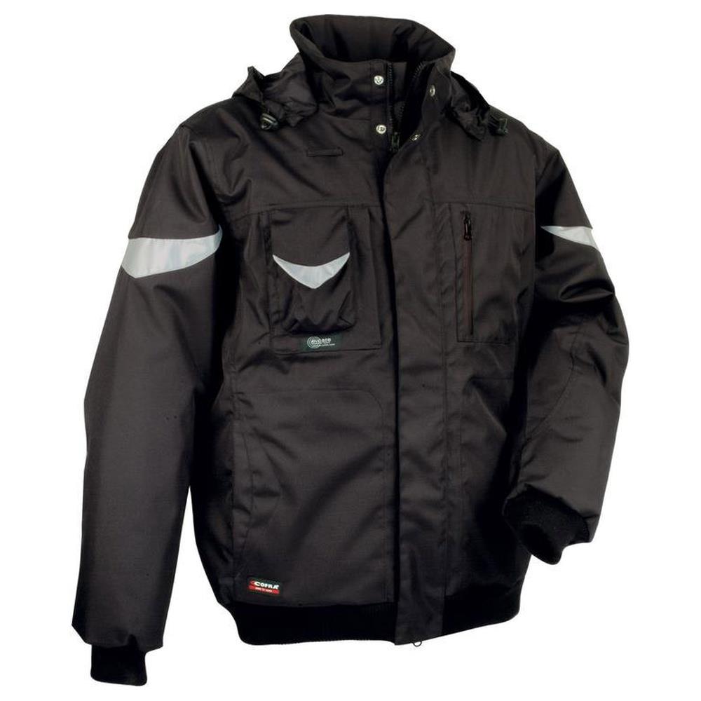 giubbino cofra iceberg v001-0 nero/nero 48