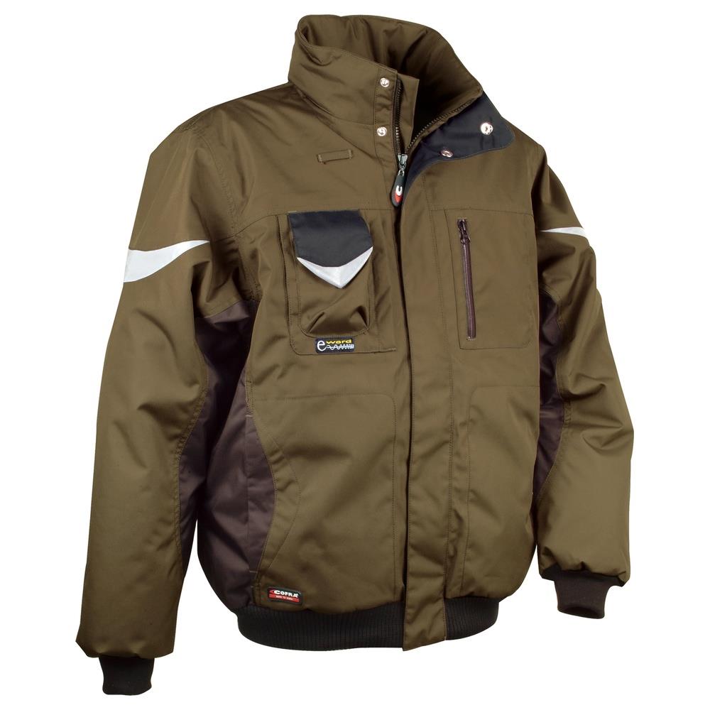 giubbino cofra iceberg v001 fango/nero 44