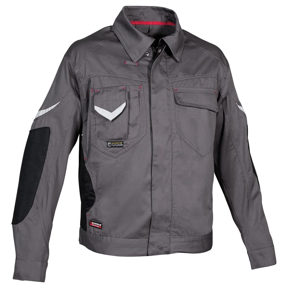 giubbino cofra wall v063 antracite/nero 44