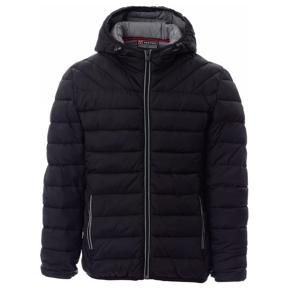 giubbino con cappuccio payper freetime 001325 black xl