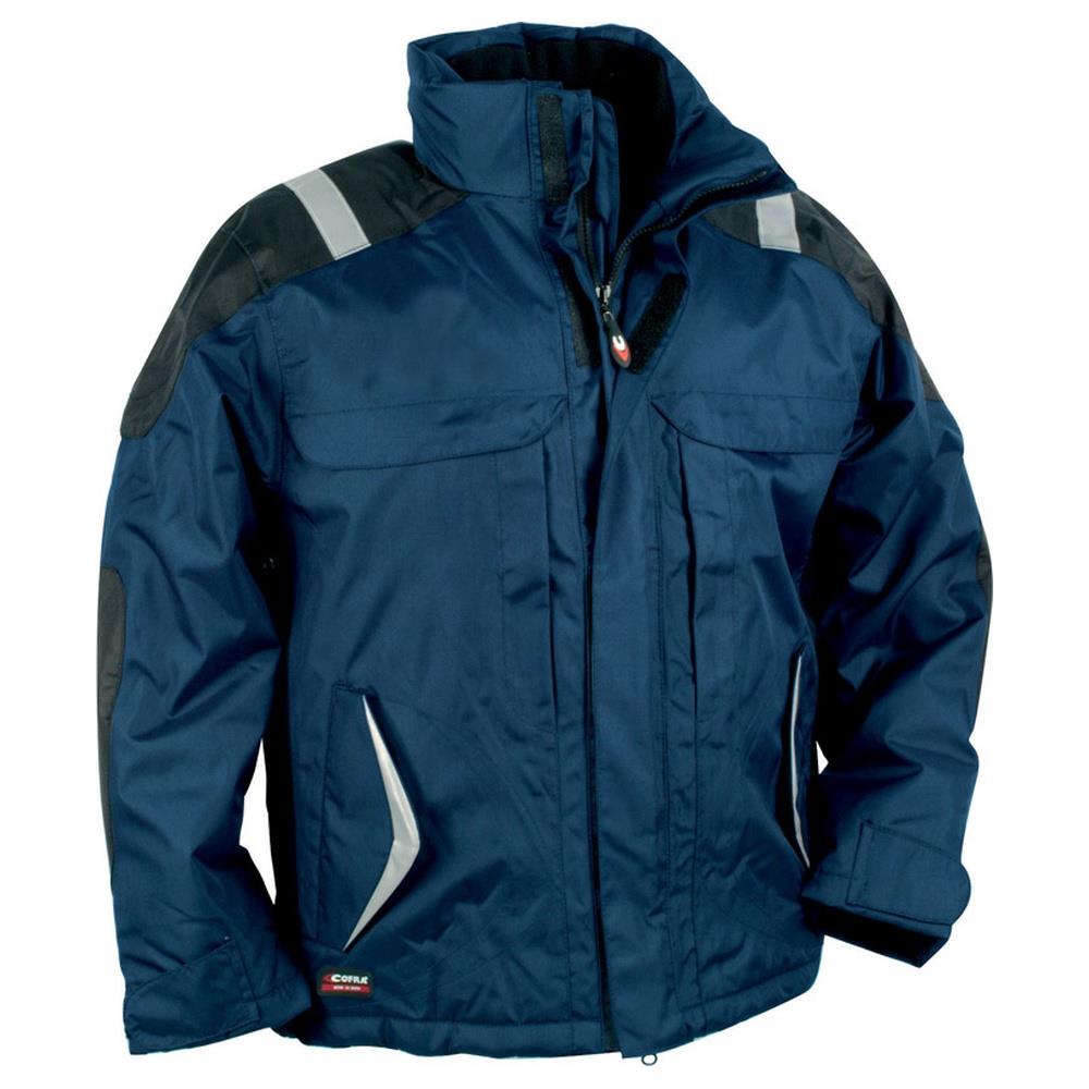 giubbotto cofra impermeabile cyclone navy 54