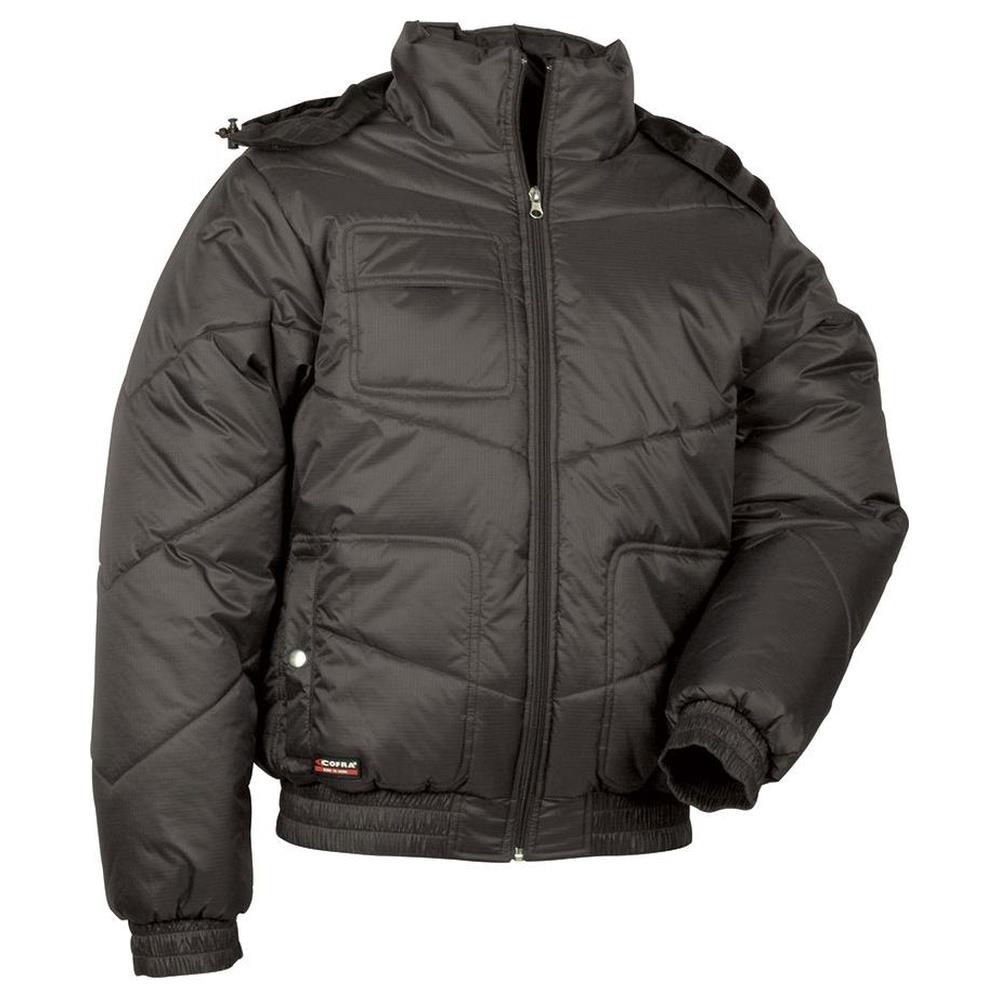 giubbotto cofra stafford v048-0 grigio antracite 2xl